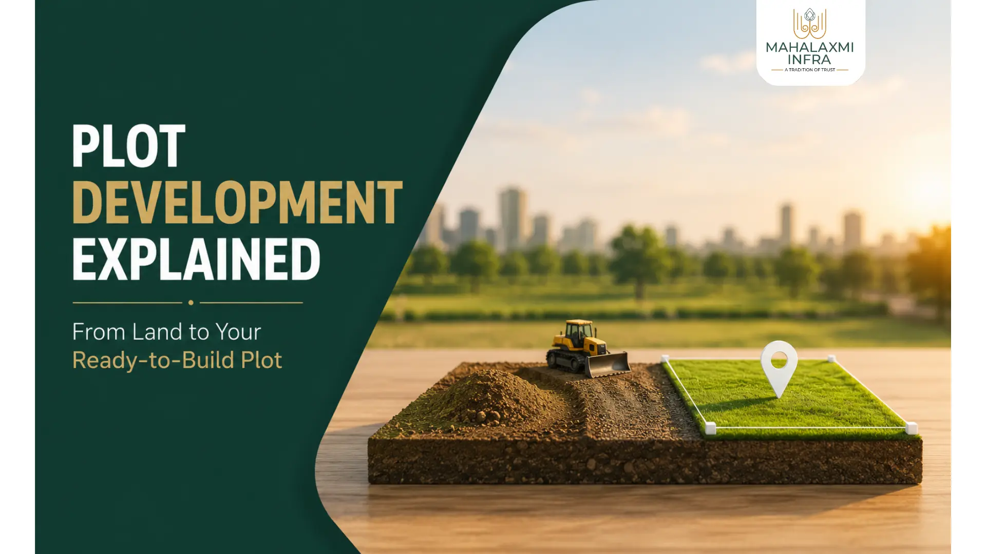 Plot Development Explained and How Land Gets Converted Into a ready to built plots